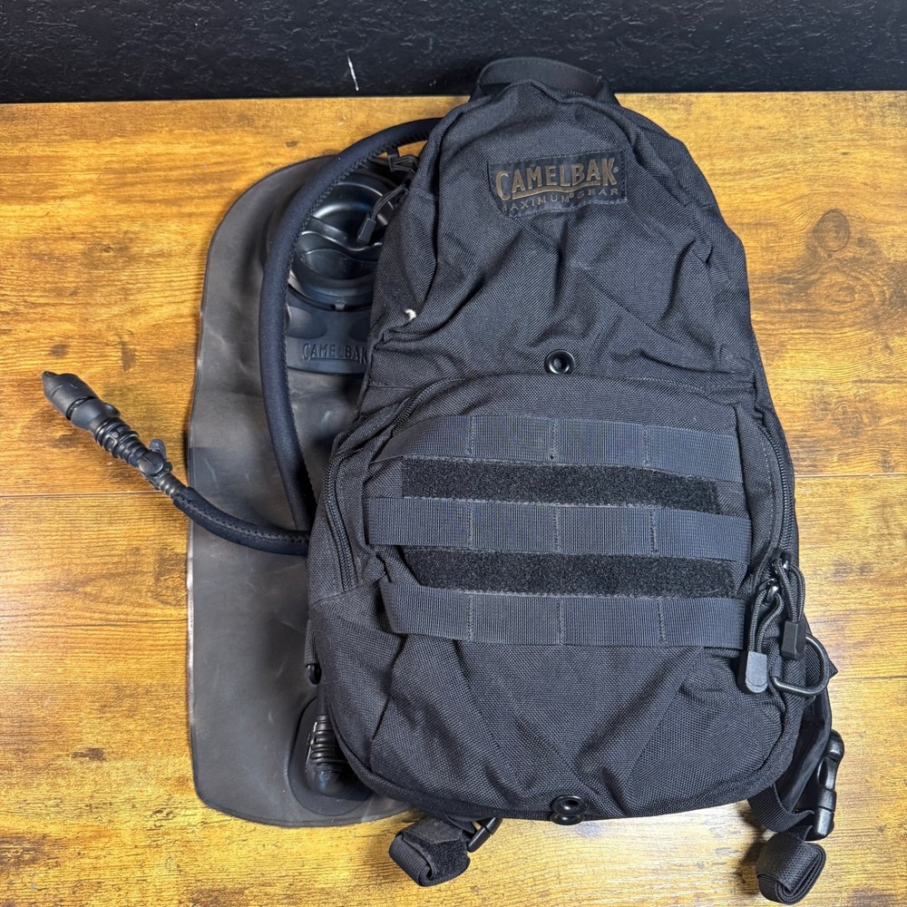 CamelBak‎ Ambush Maximum Gear Black Cordura Tactical Hydration Pack 3L 100oz